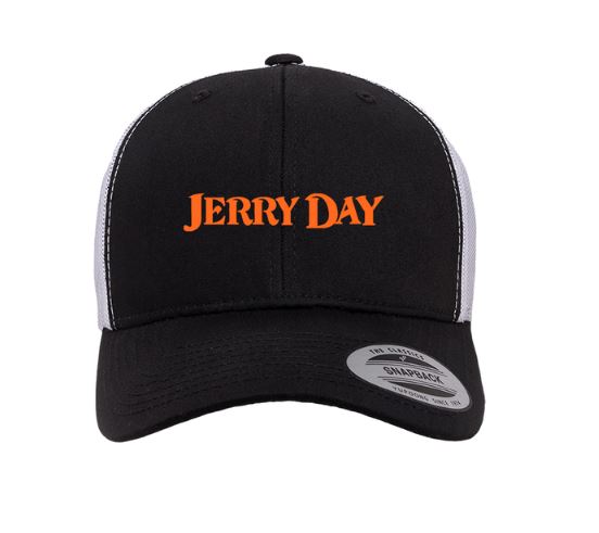 Jerry Day 2025 Trucker Cap (Orange n Black)