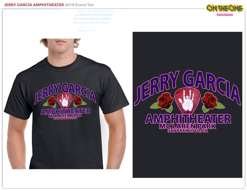 Old - Jerry Garcia Amphitheater T Shirt
